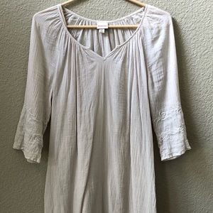 Beige Tunic Dress